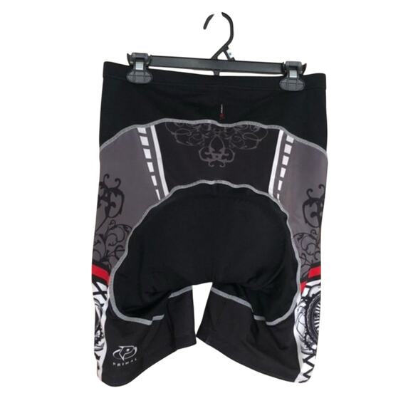 Primal Cycling Shorts Men’s Black E3 Chamois XL Padded Stretch Bike Ride - Picture 2 of 6